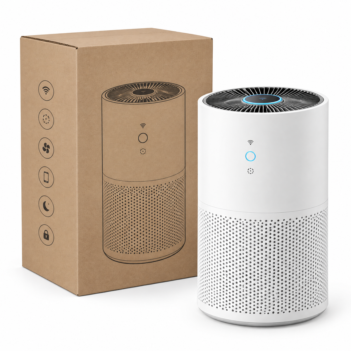 Hosiezc™ AeroSense Smart Room Air Purifier