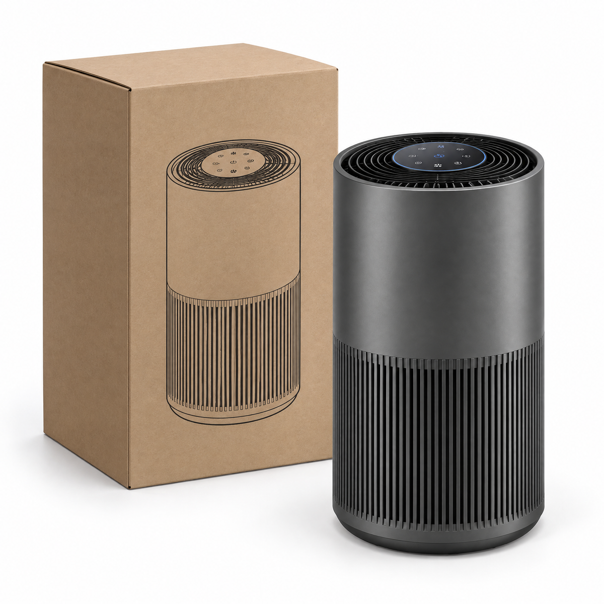 Hosiezc™ PureColumn Compact Air Purifier