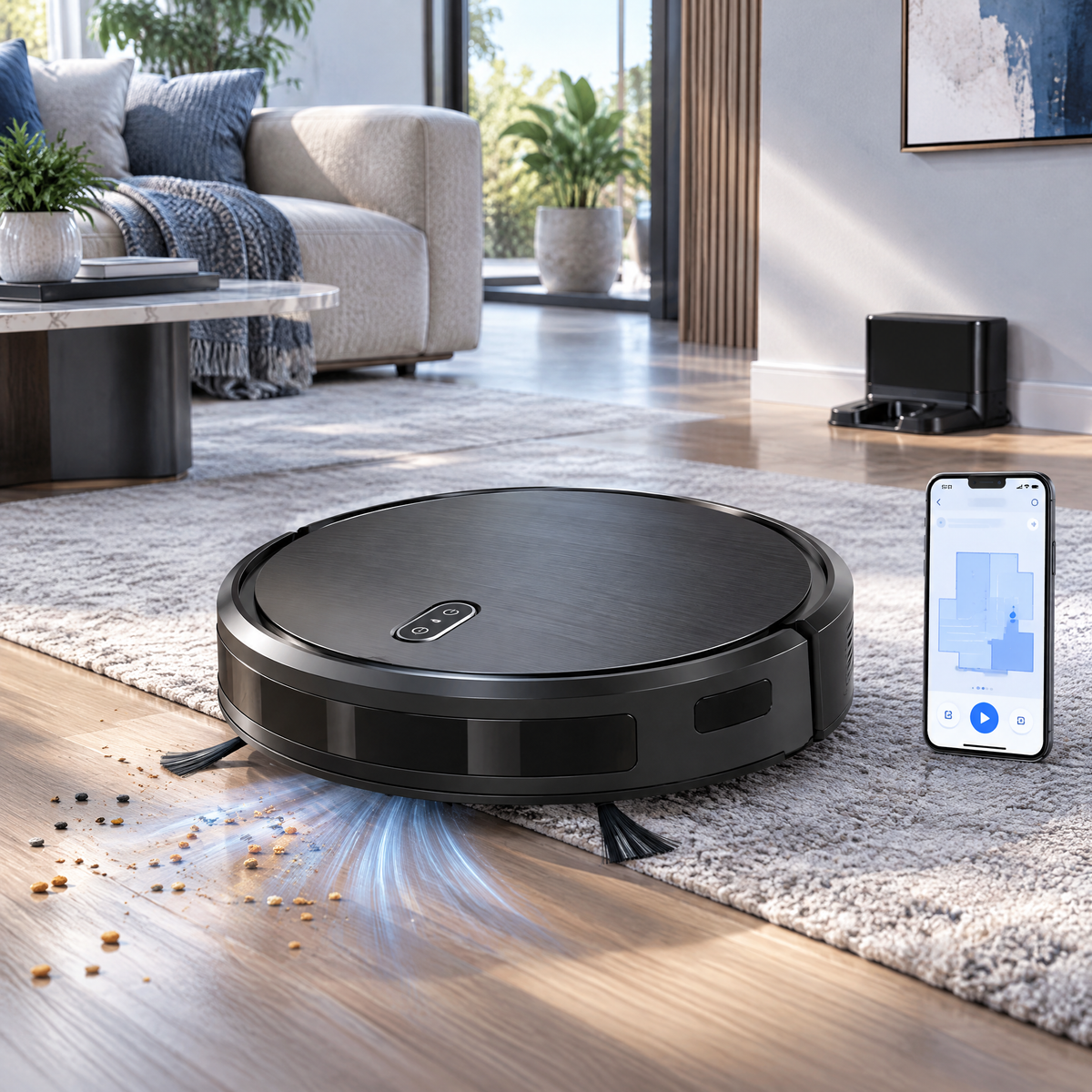 Hosiezc™ GlideMate Smart Robot Vacuum