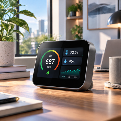Hosiezc™ AirMetric Indoor Environment Monitor