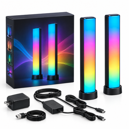 Hosiezc™ PrismBar Smart Light Bars — 2-Pack